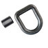 b50i by BUYERS PRODUCTS - Tie Down D-Ring - 1 in. Forged, Extended with Weld-On Mounting Bracket