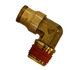 be90m375p25 by BUYERS PRODUCTS - Brass DOT Push-in Male Elbow 3/8in. Tube O.D. x 1/4in. Pipe Thread