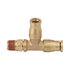 brt0m25p125s by BUYERS PRODUCTS - Pipe Fitting - Swivel, Male, Run Tee