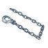 bsc3835 by BUYERS PRODUCTS - 3/8X35in. Class 4 Trailer Safety Chain with 1-Clevis Style Slip Hook-43 Proof