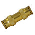 buc0p375 by BUYERS PRODUCTS - Air Brake Air Line Connector Fitting - Brass, Push-In, 3/8 in. Tube O.D.