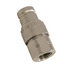 ff0608 by BUYERS PRODUCTS - Hydraulic Coupling / Adapter - 3/8 in. Female, Flush-Face, with 1/2 in. NPTF Port