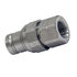 fm0606 by BUYERS PRODUCTS - Hydraulic Coupling / Adapter - 3/8 in. Male, Flush-Face, with 3/8 in. NPTF Port