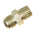 h5205x4x4 by BUYERS PRODUCTS - Pipe Fitting - Male Connector 1/4 in. Tube O.D. To 1/4 in. Male Thread