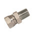 h9205x16x12 by BUYERS PRODUCTS - 1in. NPSM Female Pipe Swivel To 3/4in. Male Pipe Thread Straight