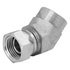 h9385x8x8 by BUYERS PRODUCTS - 1/2-14in. NPSM Female Pipe Swivel To 1/2-14in. Female Pipe 45° Elbow