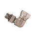 h9515x6x6 by BUYERS PRODUCTS - 9/16-18in. Male Straight Thread 3/8-18in. NPSM Female Pipe Swivel 90° Elbow