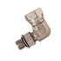 h9515x6x8 by BUYERS PRODUCTS - 9/16-18in. Male Straight Thread 1/2-14in. NPSM Female Pipe Swivel 90° Elbow
