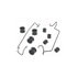 Carlson H5518 Disc Brake Hardware Kit DISC BRAKE HDWE KIT