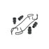 Carlson H5649 Disc Brake Hardware Kit DISC BRAKE HDWE KIT