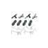 Carlson H5769Q Disc Brake Hardware Kit DISC BRAKE PRO KIT