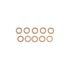 Carlson H9437 Brake Hydraulic Line COPPER WASHER