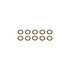 Carlson H9452 Brake Hydraulic Line WASHER