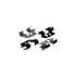 Carlson P1088 Disc Brake Caliper Abutment Service Kit PAD INSTALLATION KIT