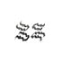 Carlson P1302 Disc Brake Caliper Abutment Service Kit PAD INSTALLATION KIT