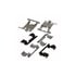 Carlson P652 Disc Brake Caliper Abutment Service Kit PAD INSTALLATION KIT