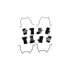 Carlson P775 Disc Brake Caliper Abutment Service Kit Axle Kit