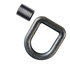 b50i by BUYERS PRODUCTS - Tie Down D-Ring - 1 in. Forged, Extended with Weld-On Mounting Bracket