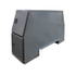 bp855524p by BUYERS PRODUCTS - 55X24X85in. Offset Floor Primed Steel Backpack Truck Box - 9.1in. Offset