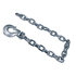 bsc3842 by BUYERS PRODUCTS - 3/8X42in. Class 4 Trailer Safety Chain with 1-Clevis Style Slip Hook-43 Proof