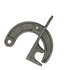 btl030b2 by BUYERS PRODUCTS - 2.5in. Wide Drop Forged Lower Dump Hinge Assembly for 1.25in. Diameter Post