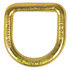 b38rzy by BUYERS PRODUCTS - Tie Down D-Ring - 1/2 in. Forged, Yellow Zinc Plated Only