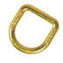 b38rzy by BUYERS PRODUCTS - Tie Down D-Ring - 1/2 in. Forged, Yellow Zinc Plated Only