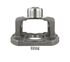 212024X by DANA - Double Cardan CV Flange Yoke - 4.25 in. dia. Bolt Circle, Non-Greasable