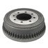 BD80025 by PRONTO ROTOR - Rear Brake Drum