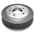 BD80106 by PRONTO ROTOR - Rear Brake Drum