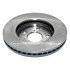 BR31368-01 by PRONTO ROTOR - Disc Brake Rotor - Front, Cast Iron, Vented, Non-Directional, 11.65" OD for 2005-2010 Honda Odyssey