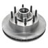 Pronto Rotor BR54072 Frt Hub & Rotor