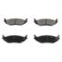 Pronto Rotor BP898C Disc Brake Pad Set BRAKE PADS