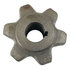 1405150 by BUYERS PRODUCTS - Chainwheel Sprocket - 6-Tooth, Chute Side, with Bushing