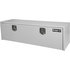 1702415 by BUYERS PRODUCTS - Truck Tool Box - White, Steel, Underbody, 18 x 18 x 60 in.