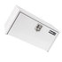 1702417 by BUYERS PRODUCTS - Truck Tool Box - White, Steel, Underbody, 18 x 18 x 66 in.