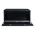 1702710 by BUYERS PRODUCTS - 18 x 18 x 48in. Black Steel Truck Box with Stainless Steel Door