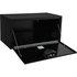 1703100 by BUYERS PRODUCTS - 14 x 16 x 24in. Black Steel Underbody Truck Box with Paddle Latch