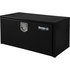 1703103 by BUYERS PRODUCTS - 14 x 16 x 30in. Black Steel Underbody Truck Box with Paddle Latch