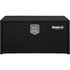 1703103 by BUYERS PRODUCTS - 14 x 16 x 30in. Black Steel Underbody Truck Box with Paddle Latch