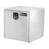 1704400 by BUYERS PRODUCTS - Truck Tool Box - White, Steel, Underbody, 24 x 24 x 24 in.
