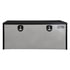 1704715 by BUYERS PRODUCTS - 24 x 24 x 60in. Black Steel Truck Box with Stainless Steel Door