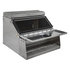 1705183 by BUYERS PRODUCTS - Truck Tool Box - Heavy Duty Diamond Tread Aluminum Step Box, 24 x 28 x 30 in.