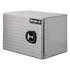 1705200 by BUYERS PRODUCTS - 18x18x24 Inch Diamond Tread Aluminum Underbody Truck Box - Single Barn Door, Compression Latch
