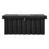 1712250 by BUYERS PRODUCTS - Truck Bed Storage Box - Black, Poly, Chest, 22.5 x 19.5/18.75 x 51/47 in.