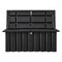 1712250 by BUYERS PRODUCTS - Truck Bed Storage Box - Black, Poly, Chest, 22.5 x 19.5/18.75 x 51/47 in.