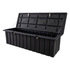 1712260 by BUYERS PRODUCTS - Truck Bed Storage Box - Black, Poly, Chest, 23 x 25/19 x 77/73 in.