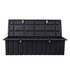 1712260 by BUYERS PRODUCTS - Truck Bed Storage Box - Black, Poly, Chest, 23 x 25/19 x 77/73 in.