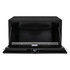 1732303 by BUYERS PRODUCTS - 18 x 18 x 30in. Black Steel Underbody Truck Box with 3-Point Latch