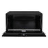 1732305 by BUYERS PRODUCTS - 18 x 18 x 36in. Black Steel Underbody Truck Box with 3-Point Latch